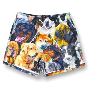 Lumber Legs mesh gym shorts Tail Waggers